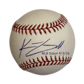 Konnor Griffin Autographed "MLB Debut 4/3/26" Baseball (PRESALE)