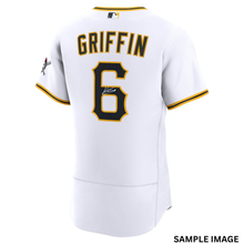 Konnor Griffin Autographed White Pittsburgh Pirates Replica Jersey