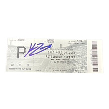 Konnor Griffin Autographed MLB Debut Game Ticket