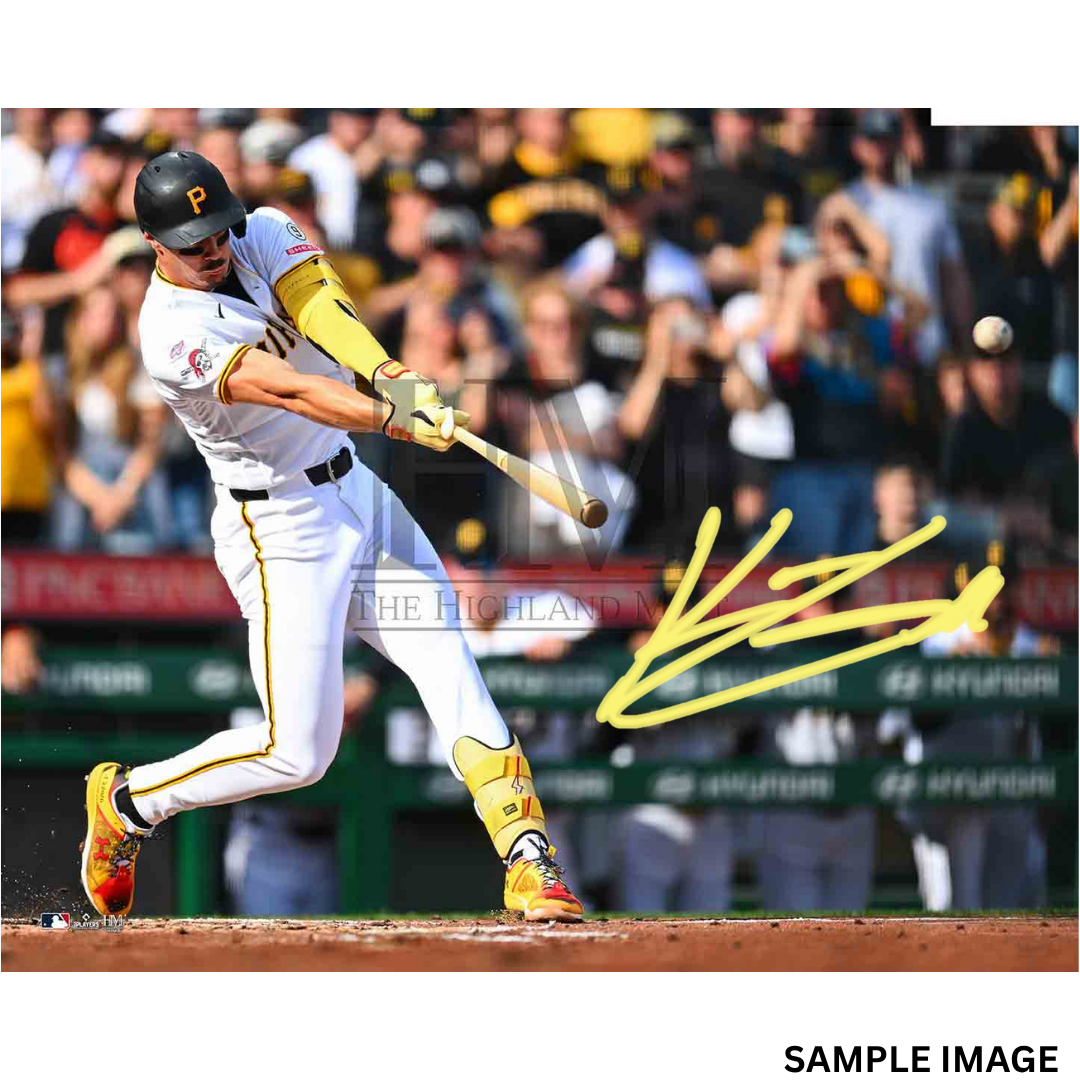 Konnor Griffin Autographed 16x20 - Batting
