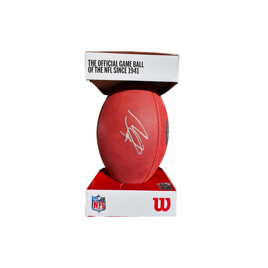 Makai Lemon Autographed NFL Logo Football