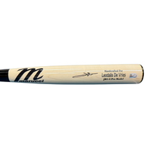 Leo De Vries Autographed Blonde Marucci Game Model Bat