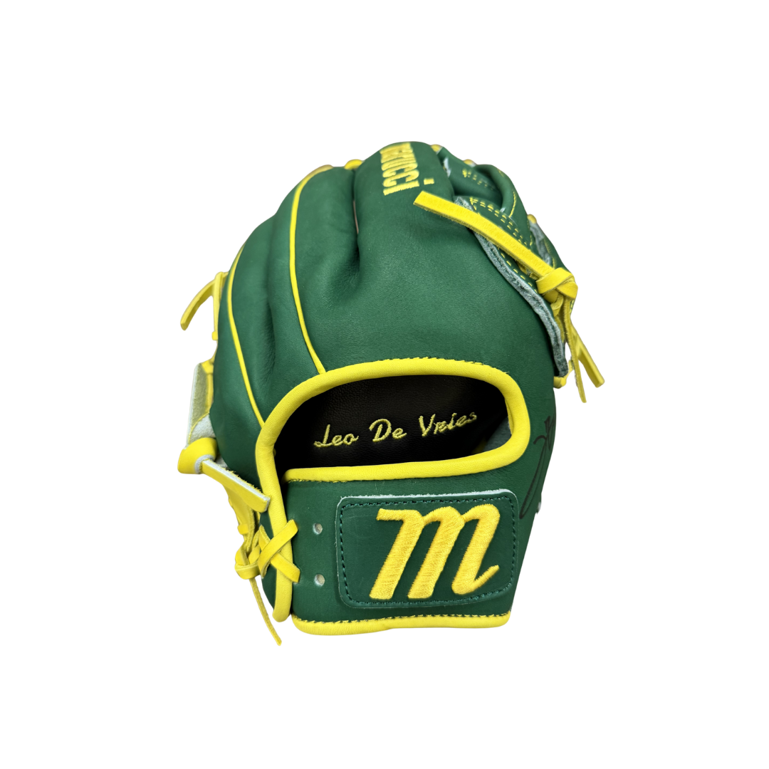 Leo De Vries Autographed Game Model Glove