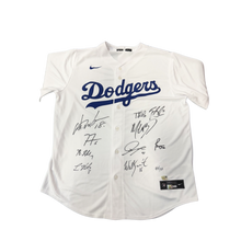 Los Angeles Dodgers 2025 Team Signed Replica Jersey LE /50