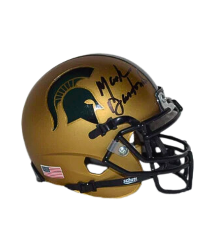 Mark Dantonio Autographed Michigan State Bronze Mini Helmet