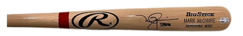 Mark McGwire Autographed "583 HR's" Rawlings Bat