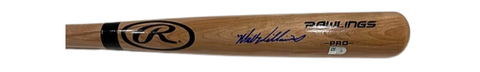 Matt Williams Autographed Blonde Rawlings Bat