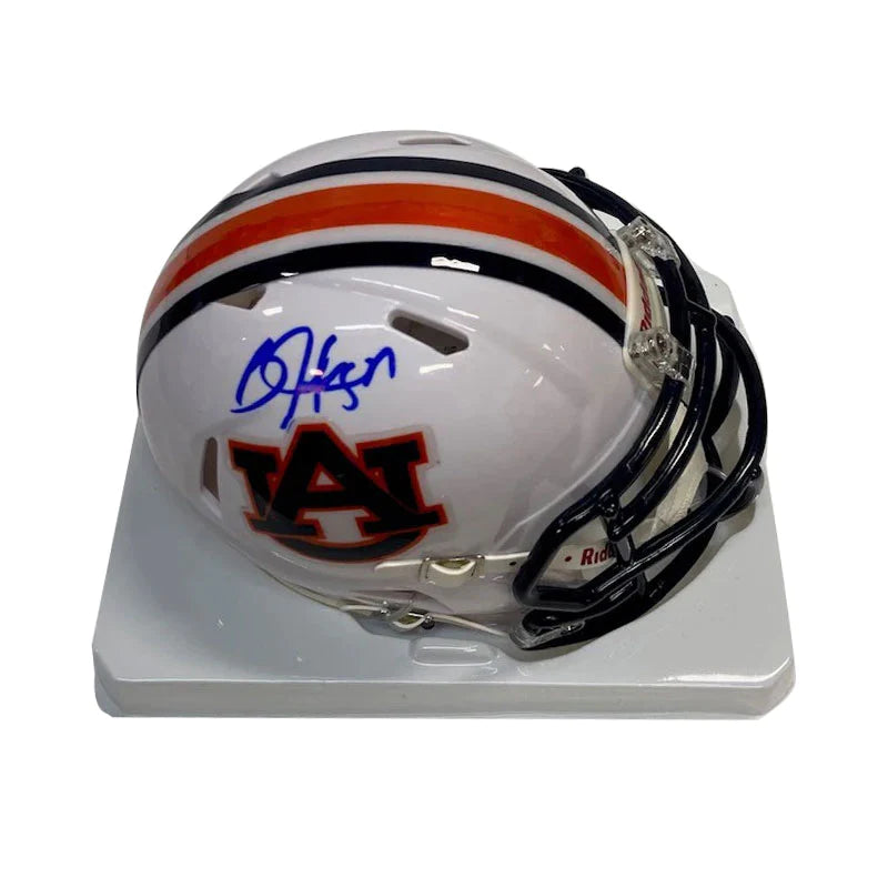 autographed auburn football helmet Bo Jackson Signed Tigers Speed Flex Authentic NCAA Super Sports Center Rudi Johnson Autographed Auburn Tigers