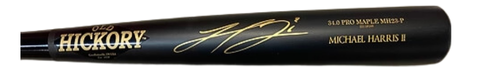 Michael Harris II Autographed Old Hickory Game Model Bat