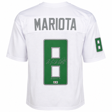 Marcus Mariota Autographed "Heisman 14" White Custom Jersey