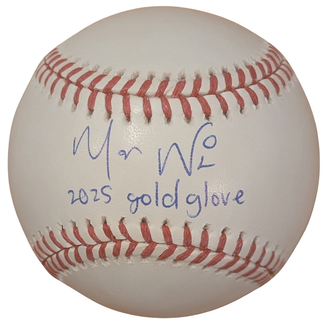 Masyn Winn Autographed "2025 Gold Glove" Baseball