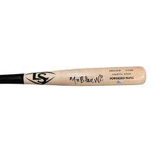 Masyn Blaze Winn Autographed Full Name Game Model Louisville Slugger Bat