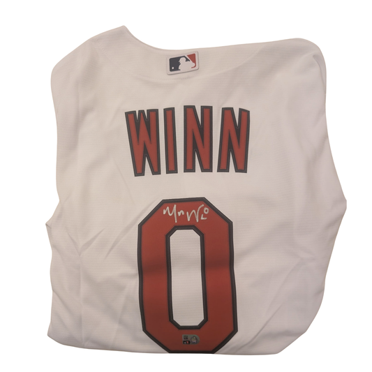Masyn Winn Autographed St. Louis Cardinals White Replica Jersey