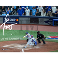 Miguel Rojas Autographed "25 WS CHAMPS" World Series Game 7 Homerun 16x20
