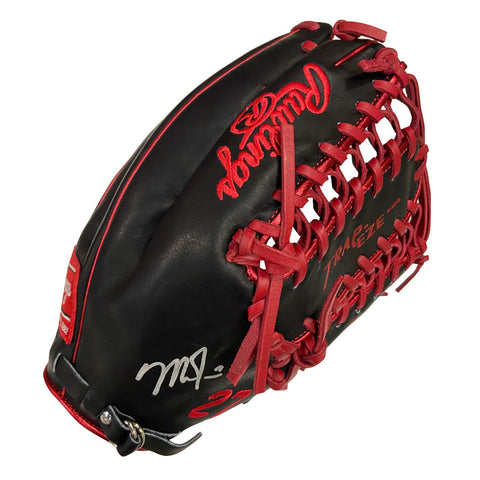 Mike Trout Autographed Game Model Glove