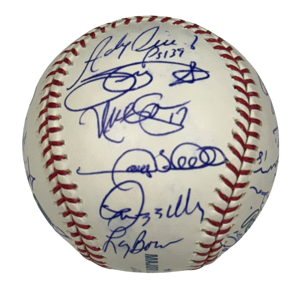 2006 New York Yankees Autographed Team Baseball - Player's Closet Project