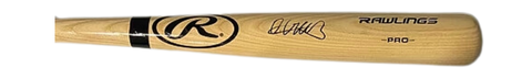 O'Neil Cruz Autographed Rawlings Blonde Bat - USA Authentication