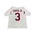 Omar Cooper Jr. Autographed "Go Hoosiers!" White Custom Jersey