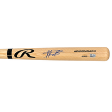 Victor Bericoto Autographed Blonde Rawlings Bat