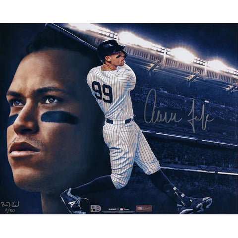 Aaron Judge Autographed 16x20 - Limited Edition of 50 (Designed and Signed by Artist Brian Konnick)