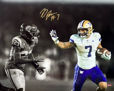 Dillon Johnson Autographed 16x20 Photo - Stiff Arm