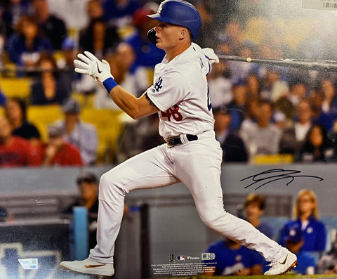 Gavin Lux Autographed Dodgers 2019 NLDS HR 16x20