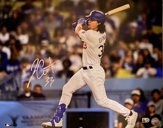 James Outman Autographed Batting 16x20