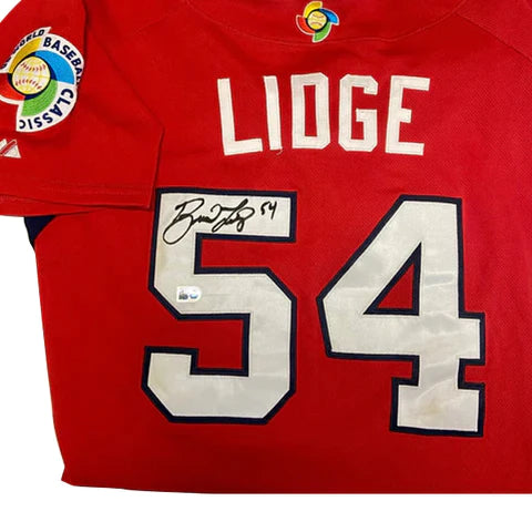 Brad Lidge Autographed 2006 WBC Jersey - Player's Closet Project