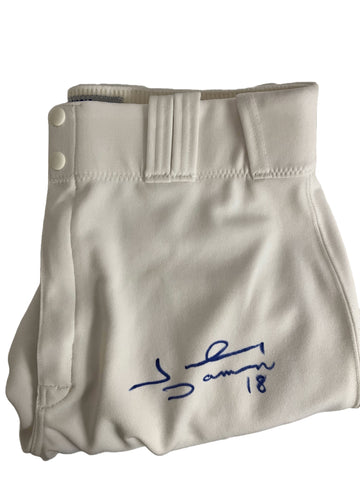 Johnny Damon Autographed Uniform Pants