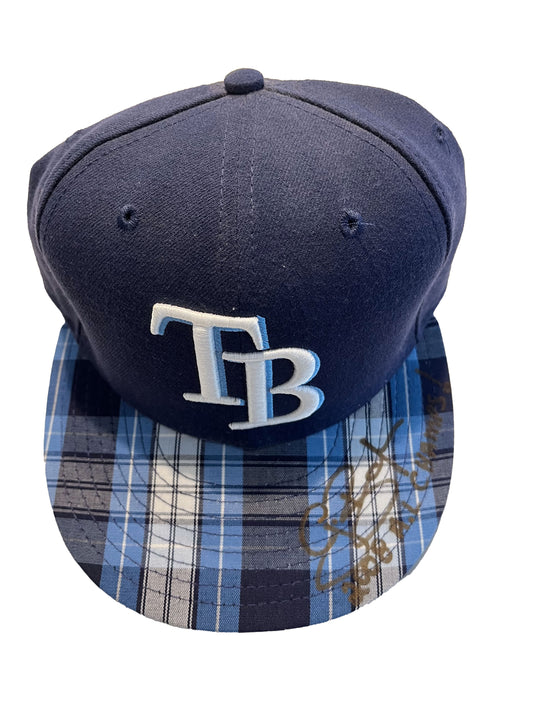 Grant Balfour Autographed Rays Hat - Player's Closet Project