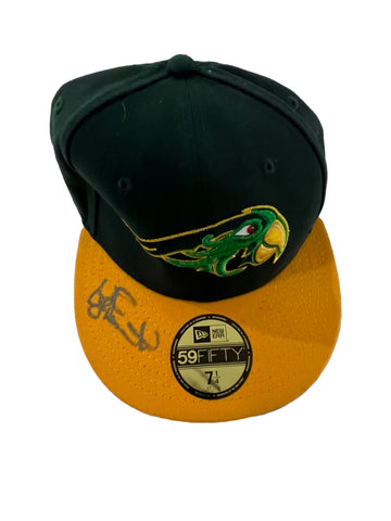 Kyle Farnworth Autographed Pericos de Puebla Hat - Player's Closet Project