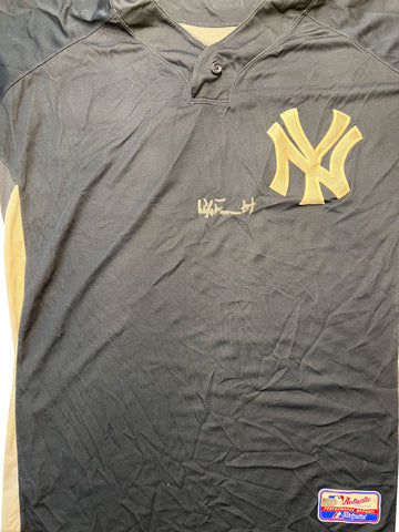 Kyle Farnsworth Autographed New York Yankees Warm Up Jersey - Player's Closet Project