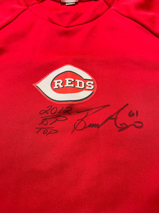 Bronson Arroyo Autographed Authentic Sweatshirt - Player's Closet Project