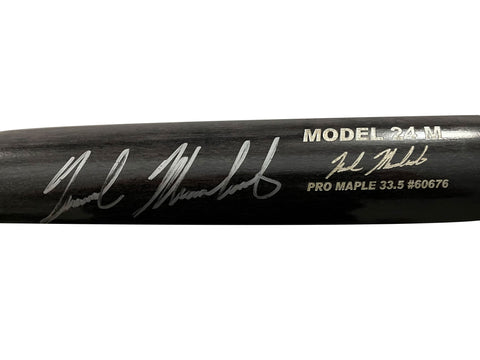Nick Markakis Autographed Bat - Player's Closet Project