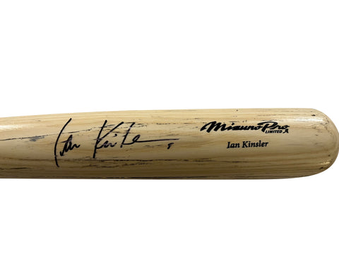 Ian Kinsler Autographed Bat - Player's Closet Project