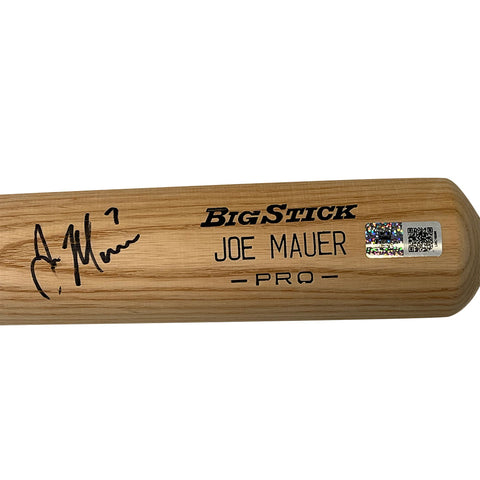 Joe Mauer Autographed Bat - Player's Closet Project