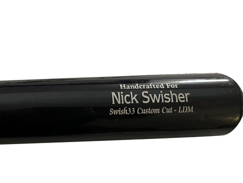 Nick Swisher Game Used Bat - Player's Closet Project