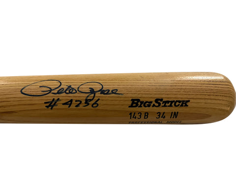 Pete Rose Autographed Bat - Player's Closet Project