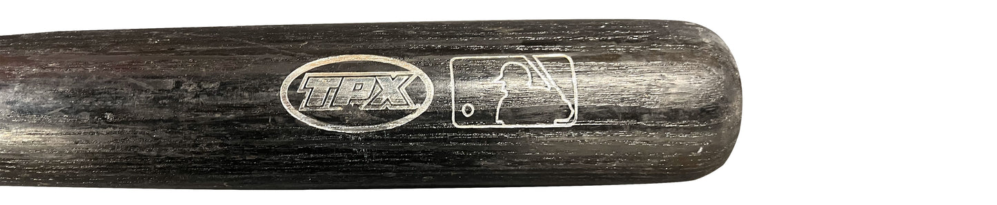 Willie Bloomquist Autographed Bat - Player's Closet Project