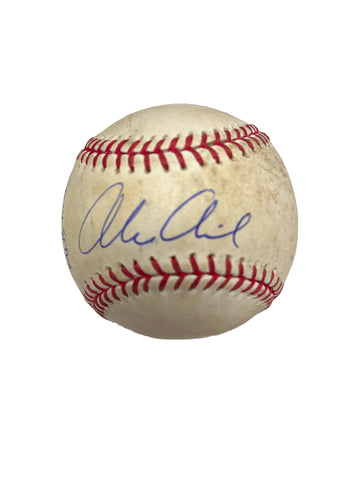 Alex Avila Autographed Game Used MLB Debut Baseball - Player's Closet Project