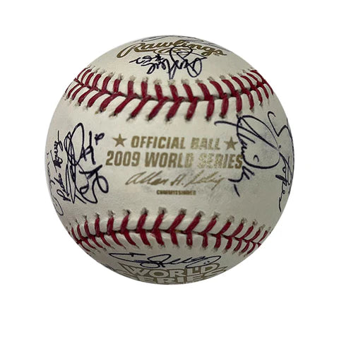 2009 WS Various Signed Baseball - Player's Closet Project