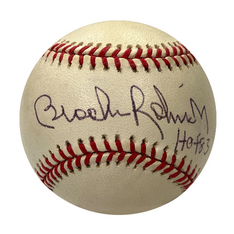 Brooks Robinson "HOF 83" Autographed Baseball - Player's Closet Project