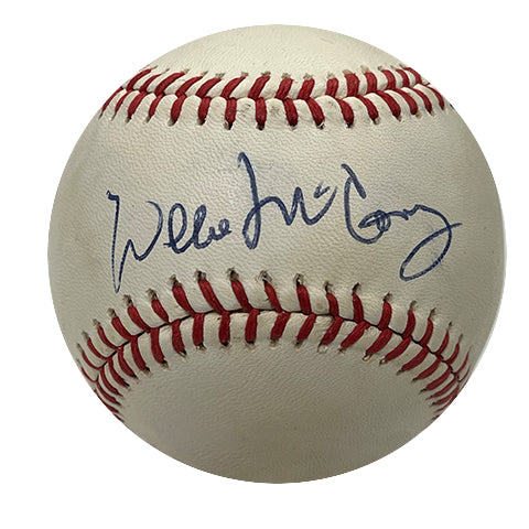 Willie McCovey Autographed Baseball - Player's Closet Project