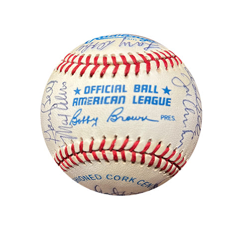 S.A. Alumni 1987 Autographed Baseball - Player's Closet Project