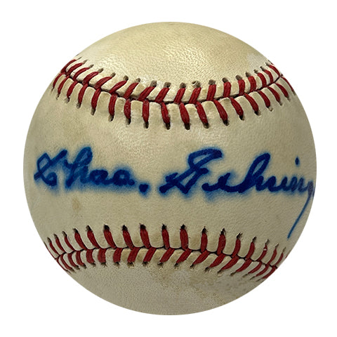 Charlie Gehringer - Autograph