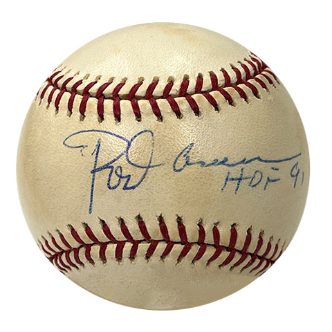 Rod Carew "HOF 91" Autographed Baseball - Player's Closet Project
