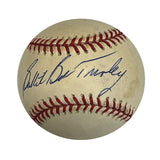 Bullet Bob Turley, Hank Bauer, and Moose Skowran Autographed Baseball