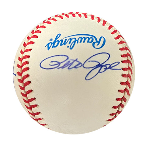 Robin Yount, Pete Rose, Paul Molitor, George Brett Autographed Baseball - Player's Closet Project