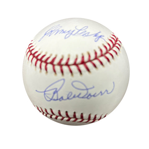 Dom DiMaggio, Johnny Pesky, Bob Doerr Autographed Baseball - Player's Closet Project