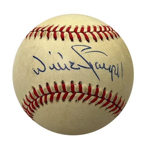 Willie Stargell Autographed Baseball and Picture 